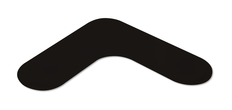 Mighty Line 2" Wide Rounded Black Angles - Packs of 50