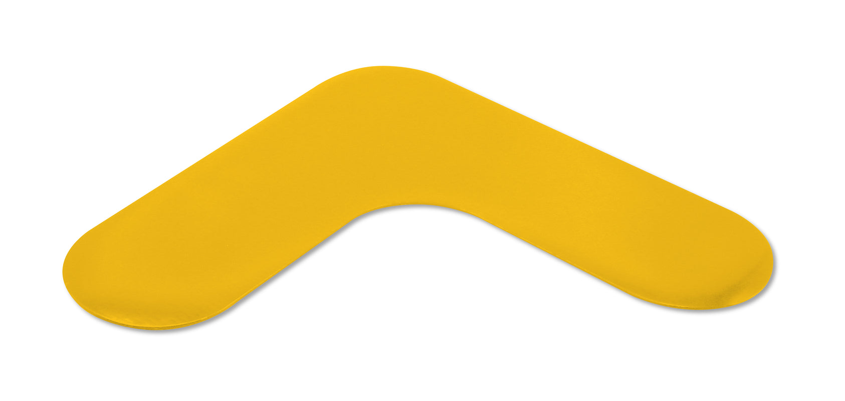 Mighty Line 2" Wide Rounded Yellow Angles - Packs of 50